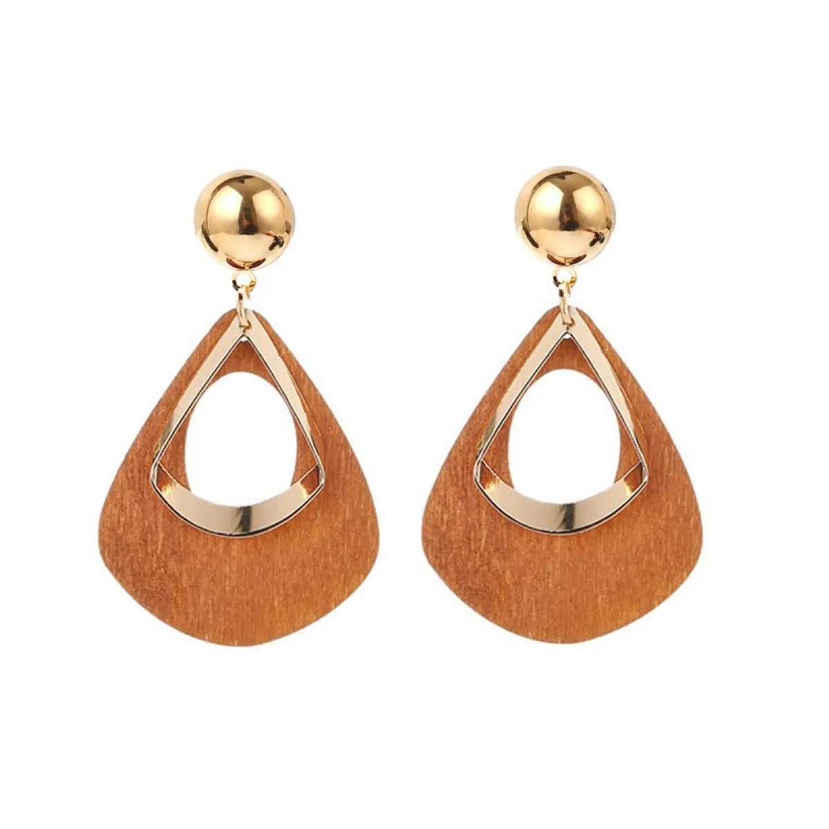 1 Pair Lady Geometric Metal Women'S Drop Earrings