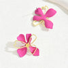 1 Pair Lady Modern Style Classic Style Flower Alloy Iron Ear Studs