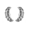 1 Pair Luxurious Horns Plating Alloy Gold Plated Silver Plated Ear Studs