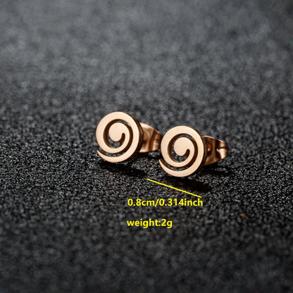 1 Pair Luxurious Sweet Artistic Animal Plating 304 Stainless Steel 18K Gold Plated Ear Studs