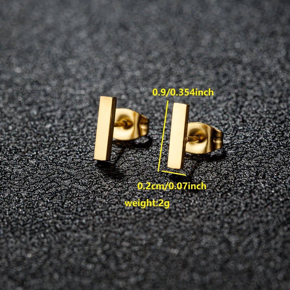 1 Pair Luxurious Sweet Artistic Animal Plating 304 Stainless Steel 18K Gold Plated Ear Studs