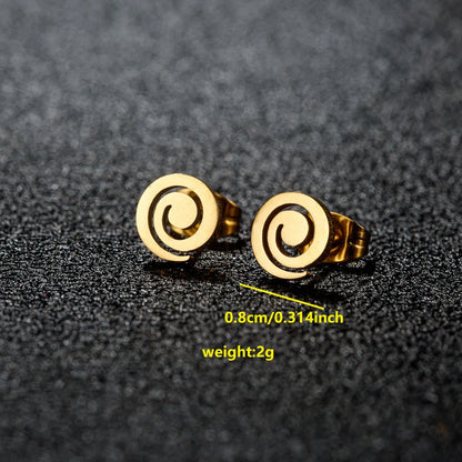 1 Pair Luxurious Sweet Artistic Animal Plating 304 Stainless Steel 18K Gold Plated Ear Studs