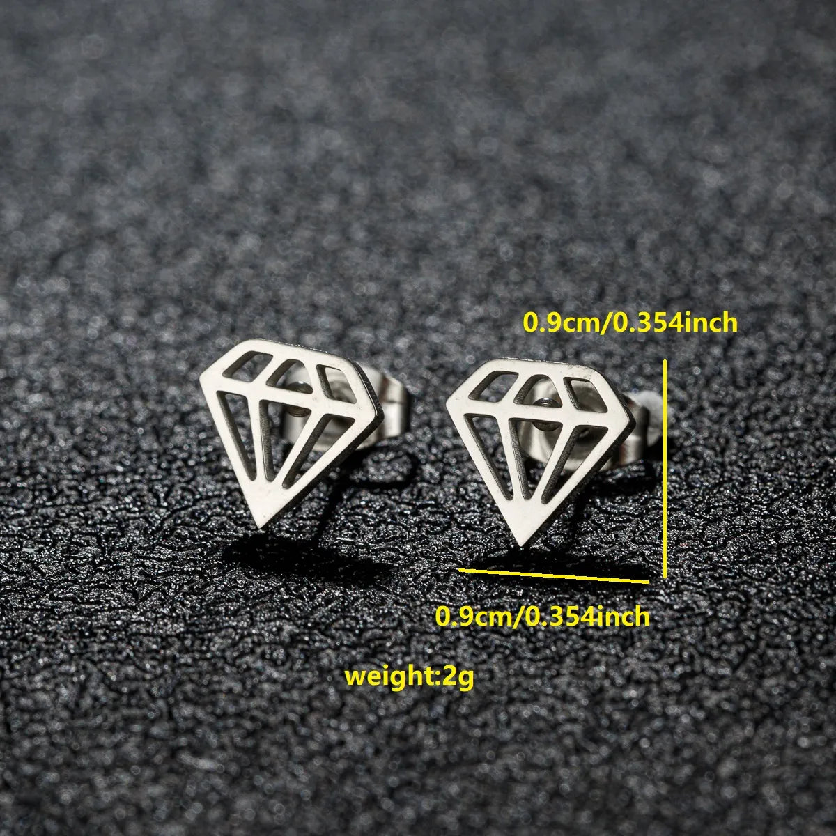 1 Pair Luxurious Sweet Artistic Animal Plating 304 Stainless Steel 18K Gold Plated Ear Studs