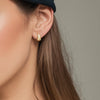 1 Pair Modern Style Classic Style Water Droplets 304 Stainless Steel 316 Stainless Steel  14K Gold Plated Ear Studs