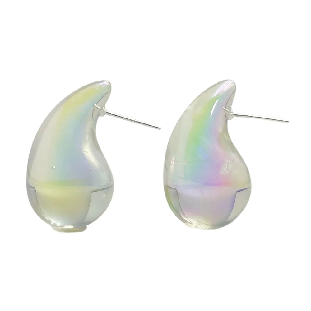 1 Pair Modern Style Classic Style Water Droplets Arylic Ear Studs