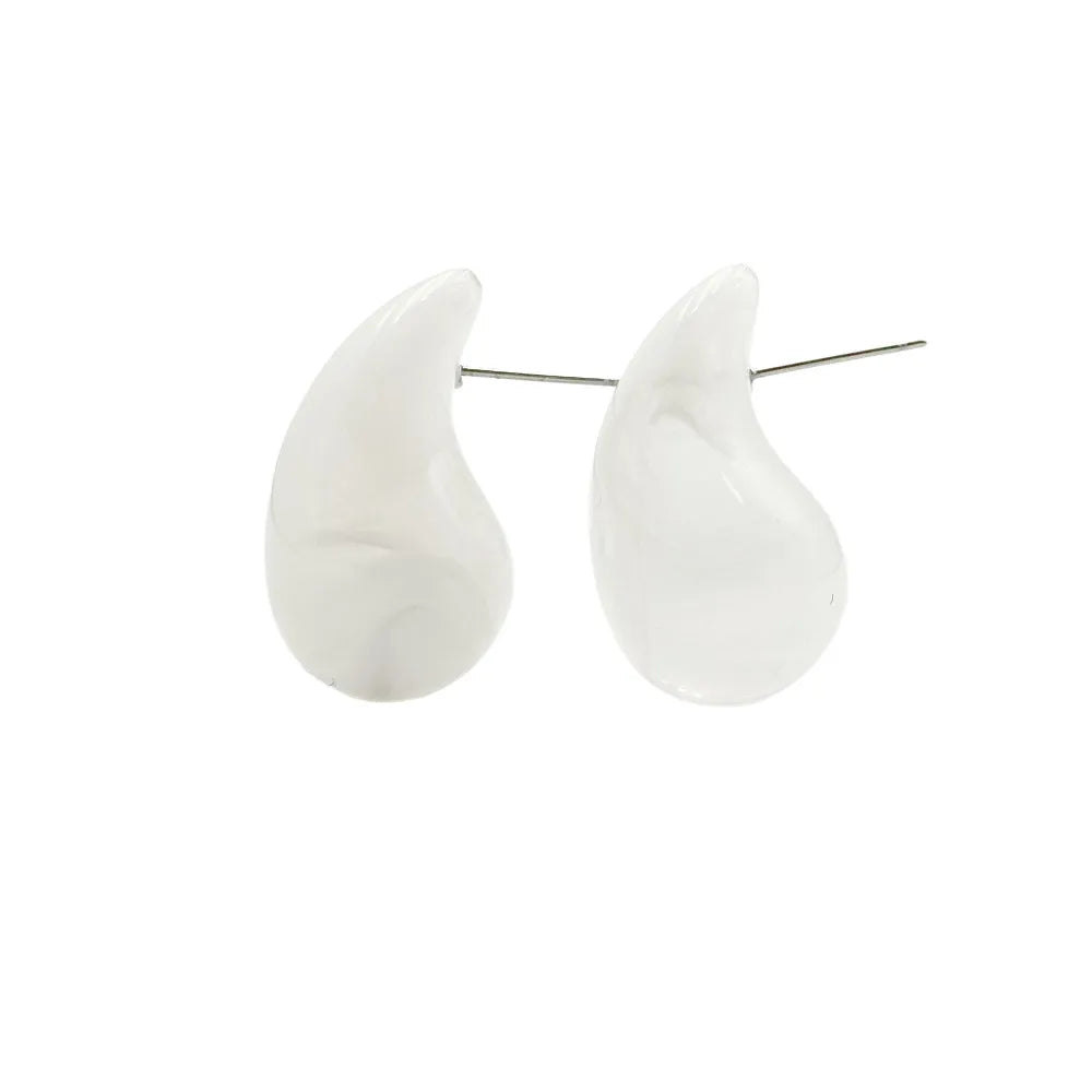 1 Pair Modern Style Classic Style Water Droplets Arylic Ear Studs