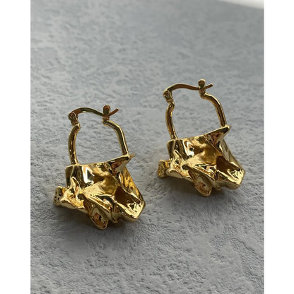 1 Pair Modern Style Geometric Plating Metal Earrings