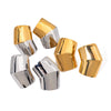 1 Pair Modern Style Simple Style Classic Style Color Block 304 Stainless Steel Earrings