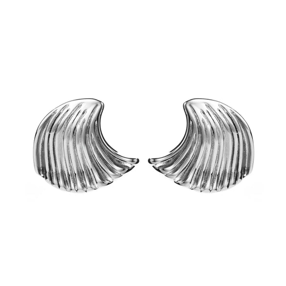 1 Pair Modern Style Simple Style Solid Color 304 Stainless Steel Ear Studs