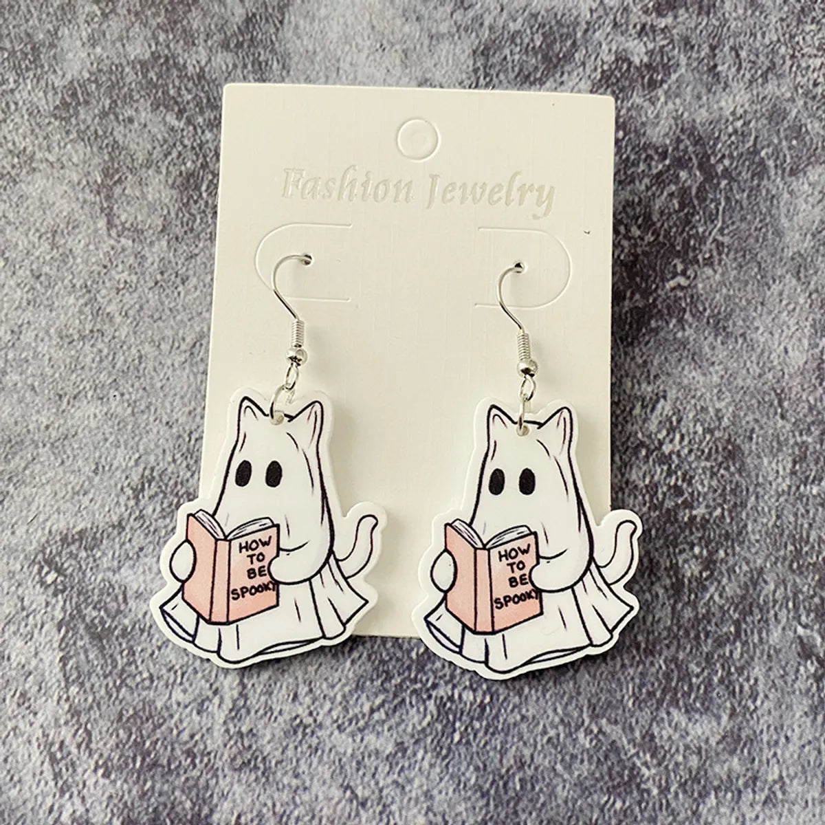 1 Pair Modern Style Streetwear Halloween Pattern Arylic Drop Earrings