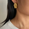 1 Pair Nordic Style Simple Style Commute Geometric Irregular 316L Stainless Steel  18K Gold Plated Earrings