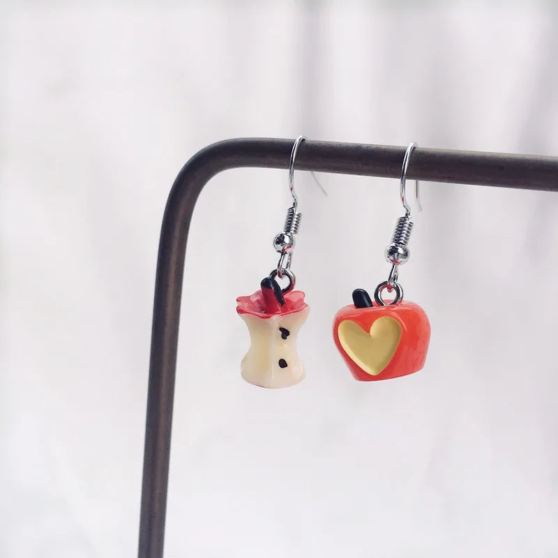 1 Pair Novelty Fruit Resin Women'S Ear Hook