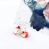 1 Pair Novelty Fruit Resin Women'S Ear Hook