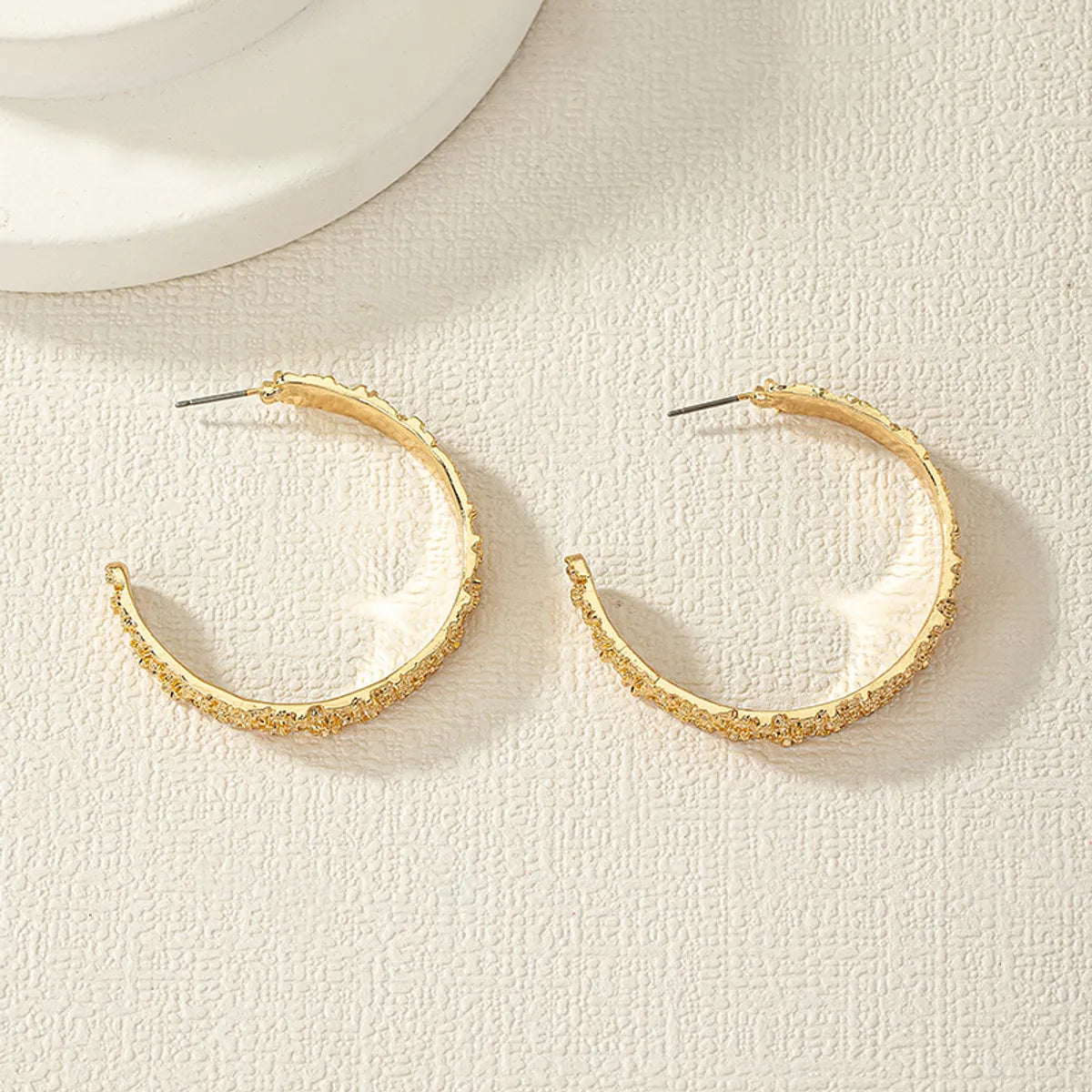 1 Pair Original Design Round Plating Alloy Alloy Drop Earrings