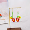 1 Pair Pastoral Fruit Artificial Crystal Plating Women'S Earrings