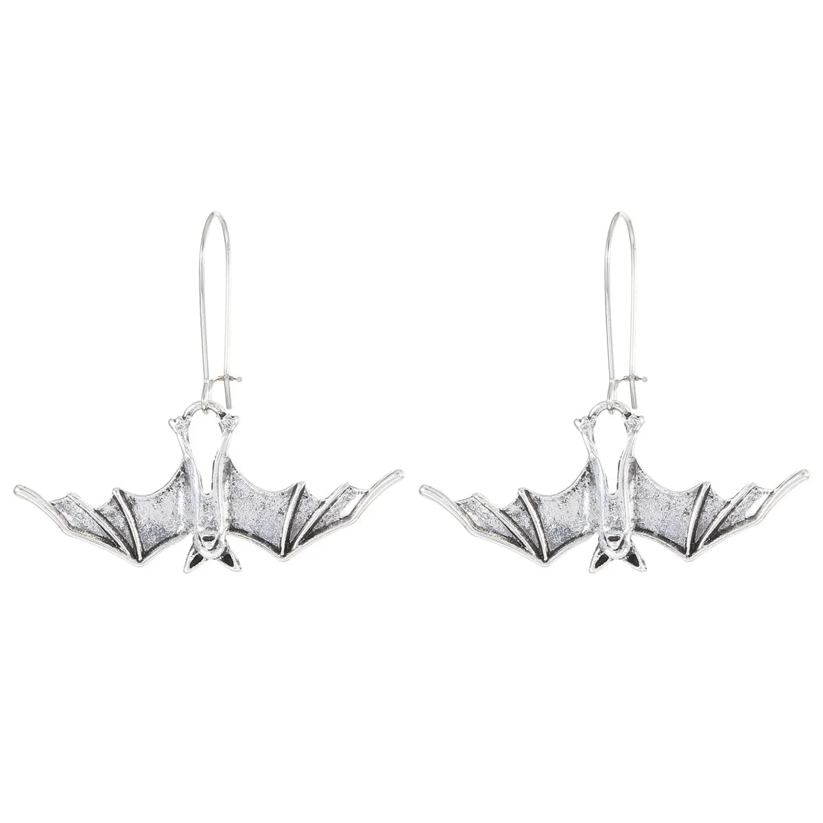 1 Pair Retro Bat Plating Alloy Drop Earrings