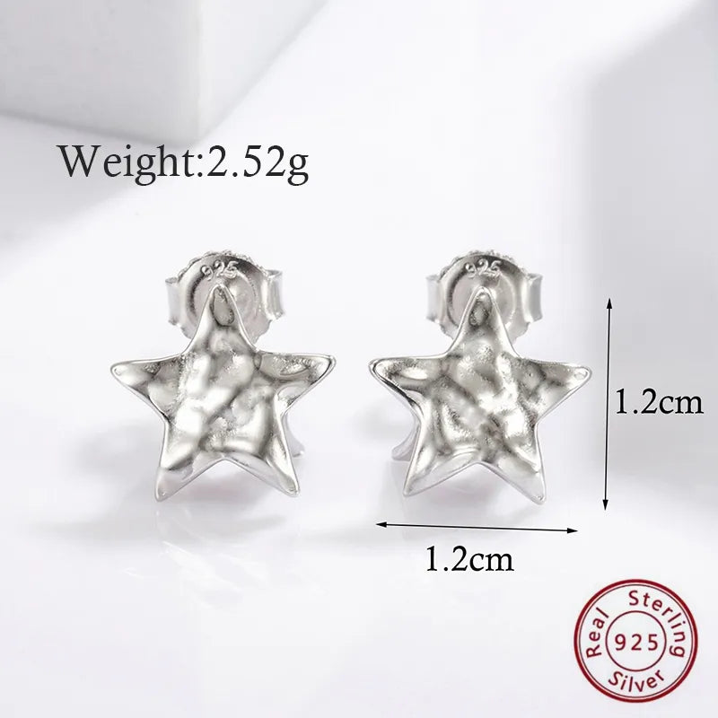 1 Pair Retro Commute Solid Color Plating Inlay Sterling Silver Zircon White Gold Plated Rhodium Plated Drop Earrings