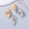 1 Pair Retro Exaggerated Leaf Flower Alloy Ear Studs