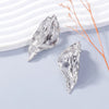 1 Pair Retro Exaggerated Leaf Flower Alloy Ear Studs