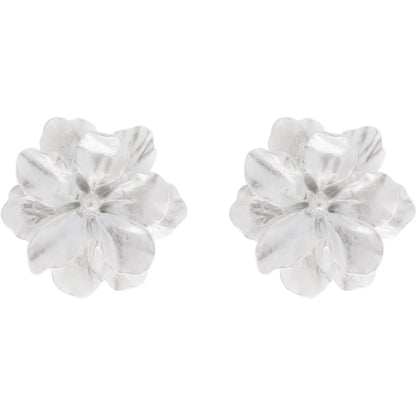 1 Pair Retro Flower Arylic Alloy Ear Studs