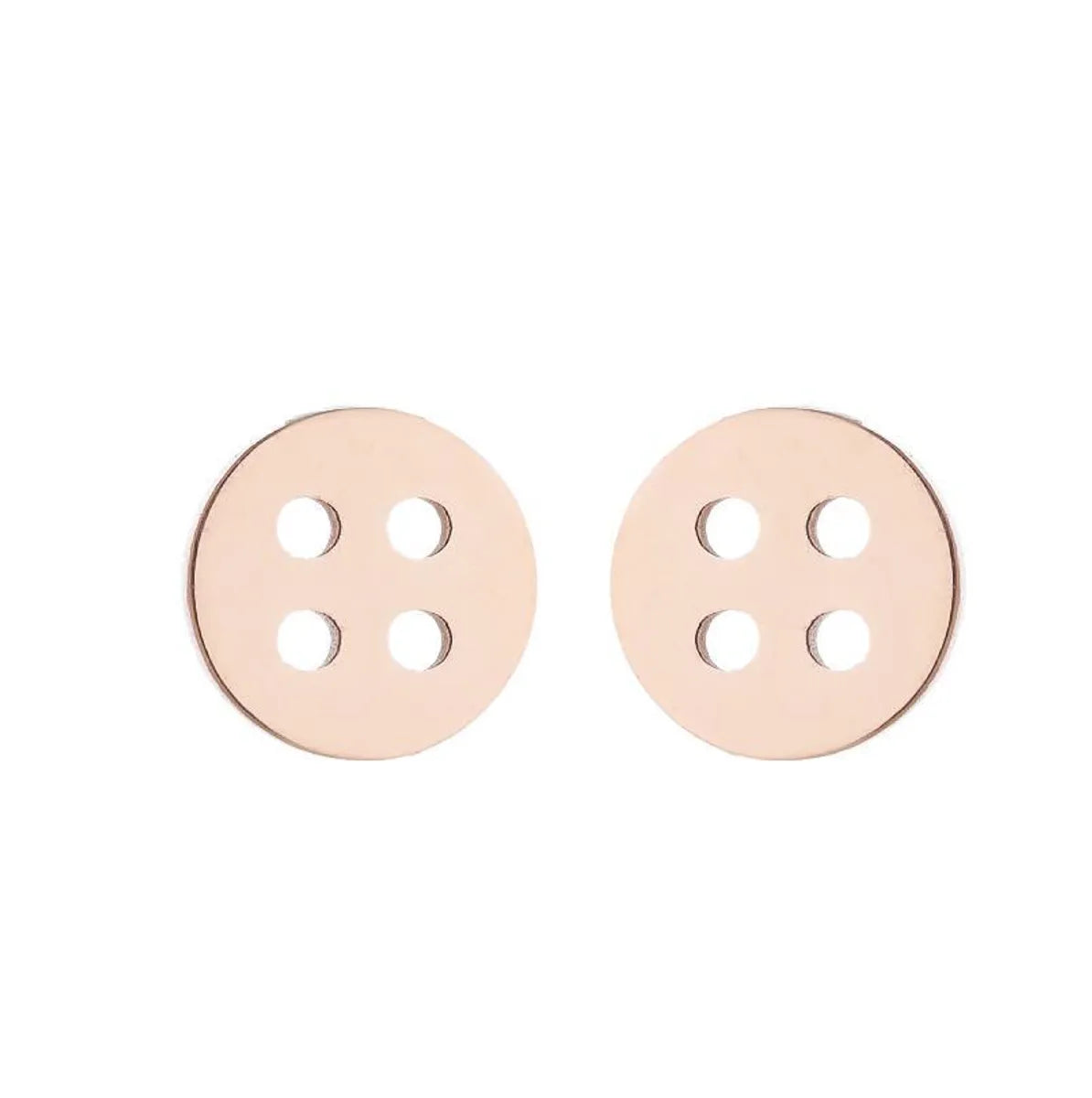 1 Pair Retro Fruit Stainless Steel Ear Studs