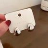 1 Pair Retro Geometric Square Metal Women'S Earrings