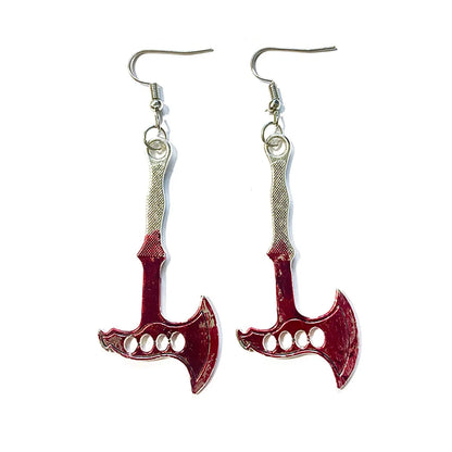 1 Pair Retro Halloween Pattern Alloy Ear Hook