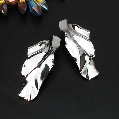 1 Pair Retro Irregular Geometric Alloy Plating Women'S Earrings