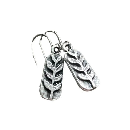 1 Pair Retro Leaves Alloy Drop Earrings