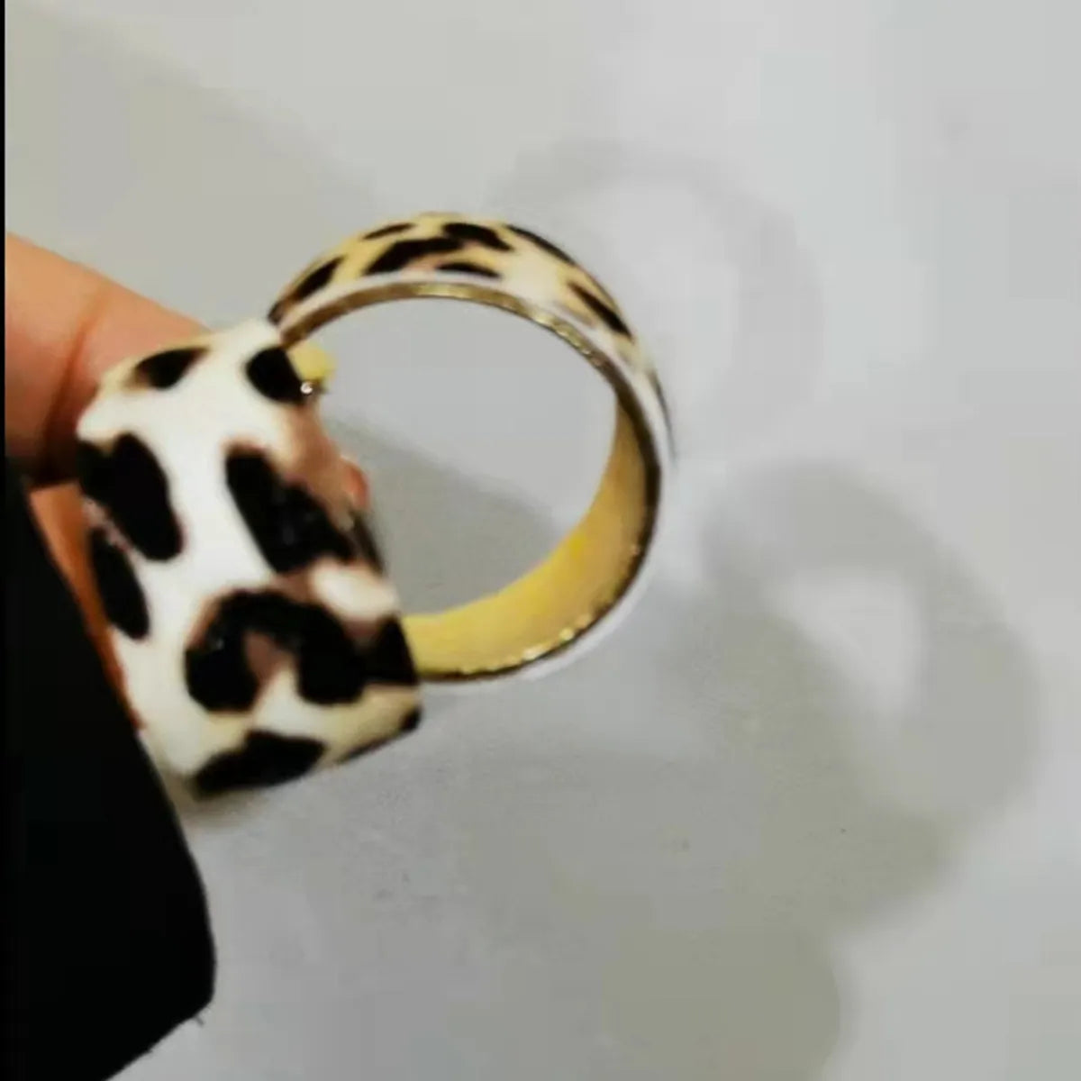 1 Pair Retro Leopard Alloy Earrings