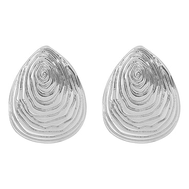 1 Pair Retro Marine Style Shell Alloy Ear Studs