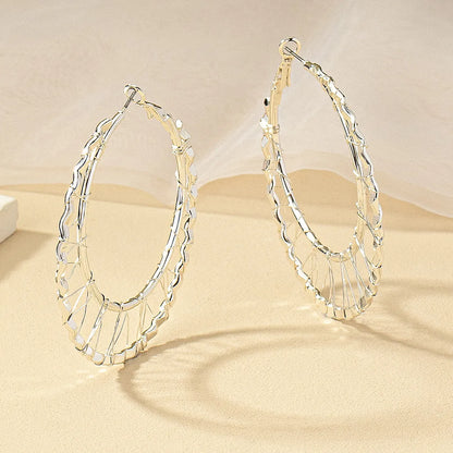 1 Pair Retro Modern Style Geometric Plating Alloy Earrings