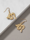 1 Pair Retro Rock Artistic Dragon Alloy Zinc Drop Earrings