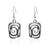 1 Pair Retro Simple Style Geometric Plating Alloy Drop Earrings