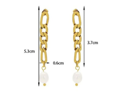 1 Pair Retro Solid Color Plating Stainless Steel Gold Plated Ear Studs