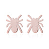 1 Pair Retro Star Spider Notes Stainless Steel Plating Ear Studs