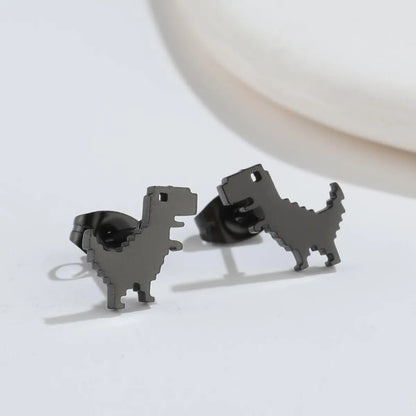 1 Pair Simple Style Animal Plating 304 Stainless Steel 18K Gold Plated Ear Studs