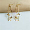 1 Pair Simple Style Animal Zinc Alloy Drop Earrings