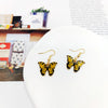 1 Pair Simple Style Butterfly Alloy Plating Women'S Earrings