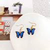 1 Pair Simple Style Butterfly Alloy Plating Women'S Earrings