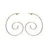 1 Pair Simple Style Circle Titanium Steel Ear Studs