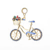 1 Pair Simple Style Classic Style Bicycle Inlay Zinc Alloy Drop Earrings