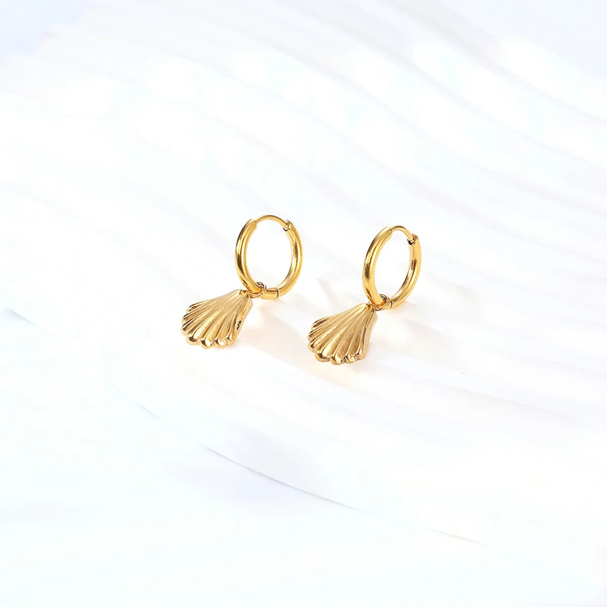 1 Pair Simple Style Classic Style Bow Knot Plating 304 Stainless Steel 18K Gold Plated Drop Earrings