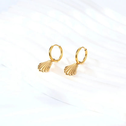 1 Pair Simple Style Classic Style Bow Knot Plating 304 Stainless Steel 18K Gold Plated Drop Earrings