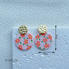 1 Pair Simple Style Classic Style Flower Handmade Soft Clay Drop Earrings