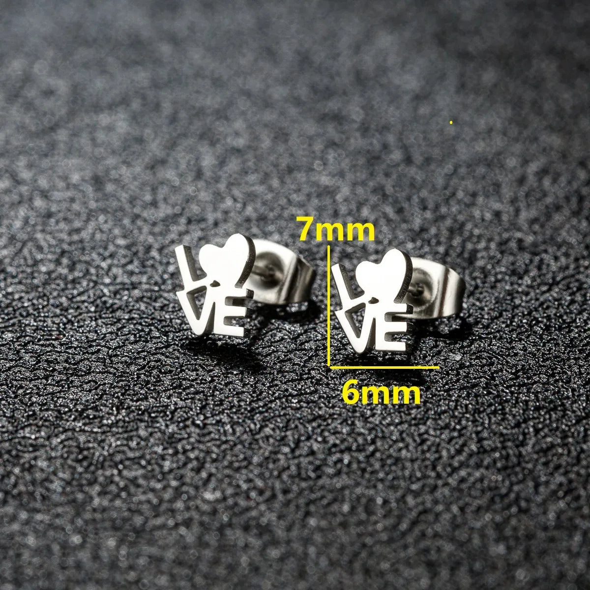 1 Pair Simple Style Classic Style Geometric Polishing Plating 304 Stainless Steel 18K Gold Plated Ear Studs