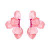 1 Pair Simple Style Classic Style Leaf Flower Enamel Iron Ear Studs