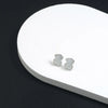 1 Pair Simple Style Classic Style Solid Color Plating Stainless Steel 18k Gold Plated Ear Studs