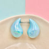 1 Pair Simple Style Classic Style Water Droplets Arylic Ear Studs