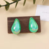 1 Pair Simple Style Classic Style Water Droplets Inlay Zinc Alloy Zircon Ear Studs